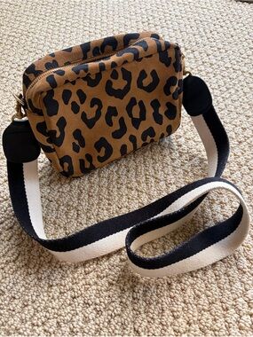 Clare V Midi Sac Leopard